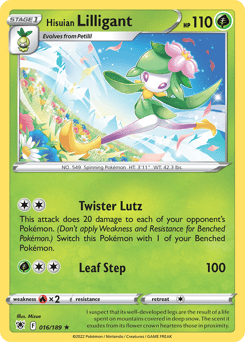 Hisuian Lilligant – Rare Holo