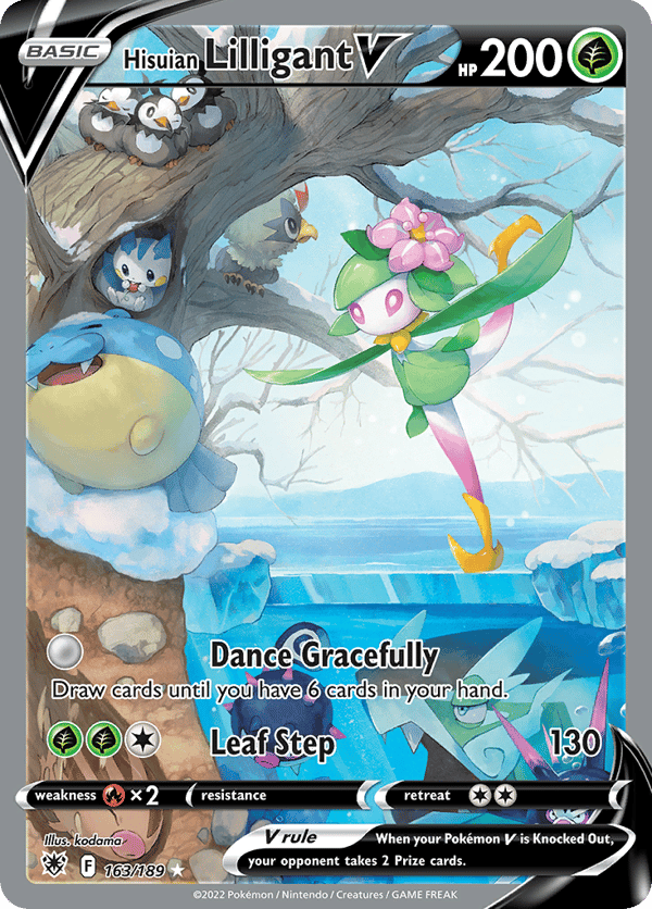Hisuian Lilligant V – Rare Ultra – Astral Radiance