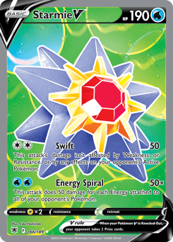 Starmie V – Rare Ultra – Astral Radiance