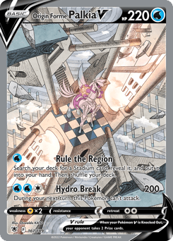 Origin Forme Palkia V – Rare Ultra