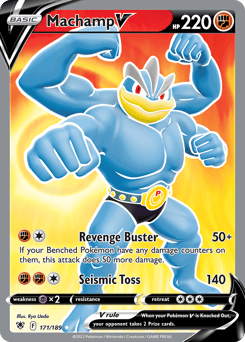 Machamp V – Rare Ultra – Astral Radiance