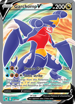 Garchomp V – Rare Ultra