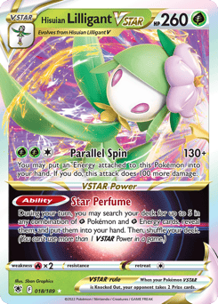 Hisuian Lilligant VSTAR – Rare Holo VSTAR