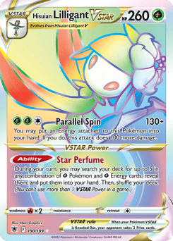 Hisuian Lilligant VSTAR – Rare Rainbow