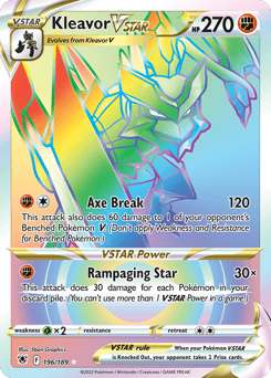 Kleavor VSTAR – Rare Rainbow