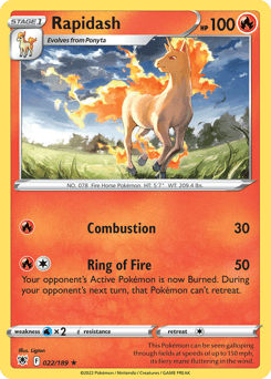Rapidash – Rare – Astral Radiance
