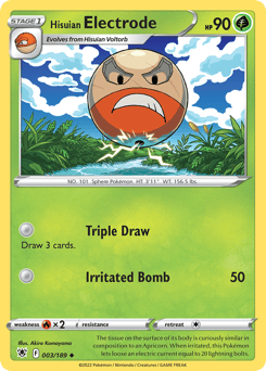 Hisuian Electrode – Uncommon