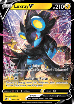 Luxray V – Rare Holo V