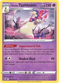 Hisuian Typhlosion – Rare Holo