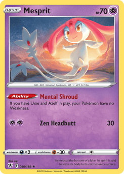 Mesprit – Rare Holo