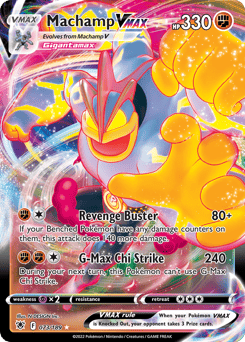 Machamp VMAX – Rare Holo VMAX – Astral Radiance