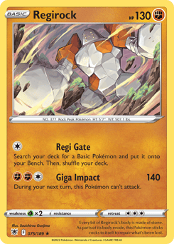 Regirock – Rare