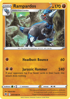 Rampardos – Rare Holo