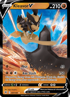 Kleavor V – Rare Holo V
