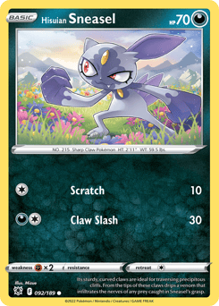 Hisuian Sneasel – Common