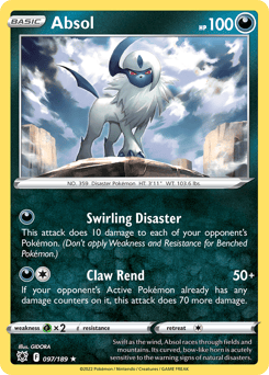 Absol – Rare Holo