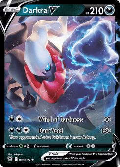 Darkrai V – Rare Holo V