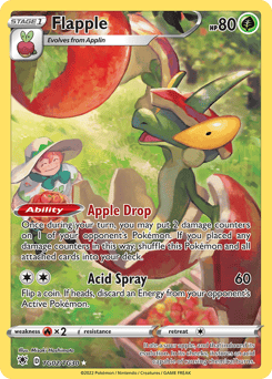 Flapple – Trainer Gallery Rare Holo