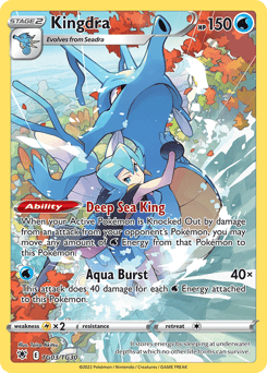 Kingdra – Trainer Gallery Rare Holo