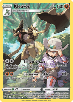 Kleavor – Trainer Gallery Rare Holo