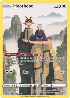 Hoothoot – Trainer Gallery Rare Holo