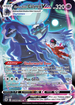 Shadow Rider Calyrex VMAX – Rare Holo VMAX