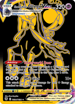 Shadow Rider Calyrex VMAX – Rare Secret