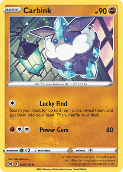Carbink – Uncommon – Lost Origin