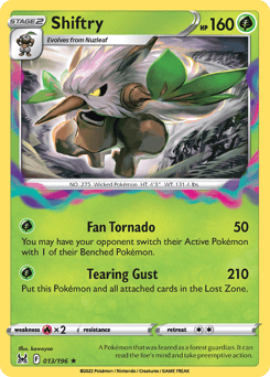 Shiftry – Rare Holo