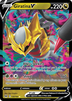 Giratina V – Rare Holo V