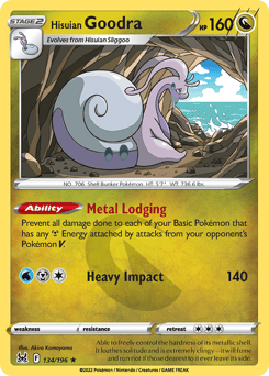 Hisuian Goodra – Rare Holo