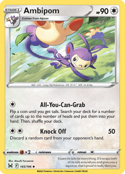 Ambipom – Uncommon – Lost Origin