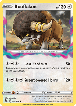 Bouffalant – Rare – Lost Origin