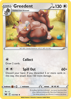 Greedent – Rare – Lost Origin