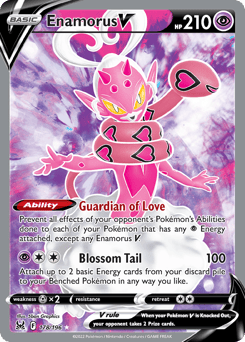 Enamorus V – Rare Ultra – Lost Origin