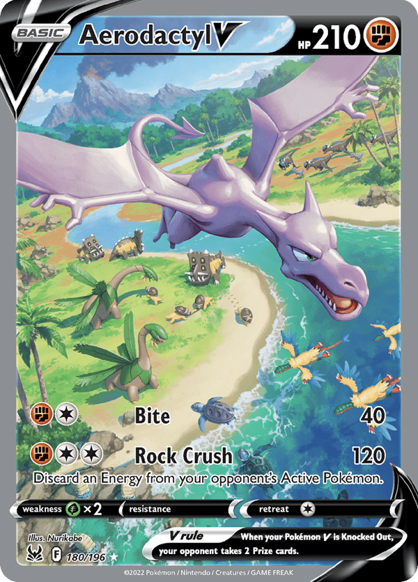 Aerodactyl V – Rare Ultra – Lost Origin