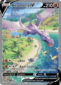 Aerodactyl V – Rare Ultra – Lost Origin