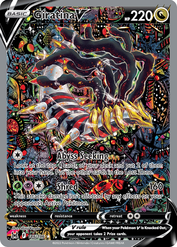 Giratina V – Rare Ultra – Lost Origin