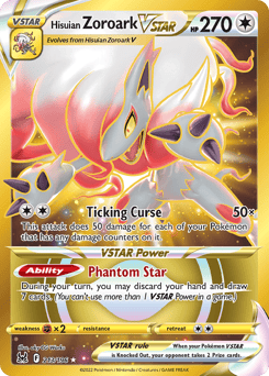 Hisuian Zoroark VSTAR – Rare Secret – Lost Origin