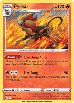 Pyroar – Rare Holo