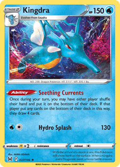 Kingdra – Rare Holo