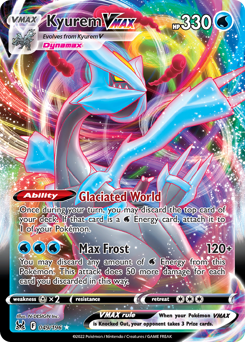 Kyurem VMAX – Rare Holo VMAX – Lost Origin