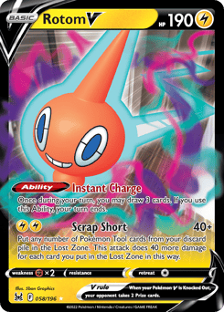 Rotom V – Rare Holo V