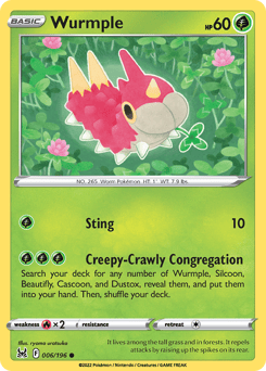 Wurmple – Common – Lost Origin