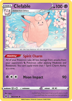 Clefable – Rare