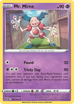 Mr. Mime – Rare – Lost Origin