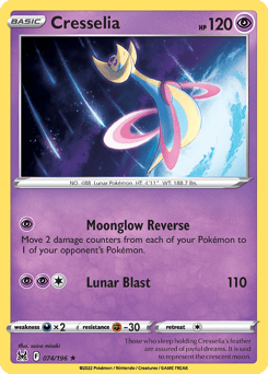 Cresselia – Rare Holo – Lost Origin