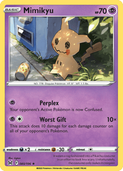 Mimikyu – Rare – Lost Origin