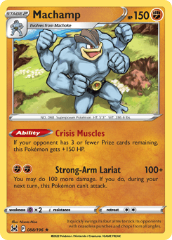 Machamp – Rare Holo – Lost Origin