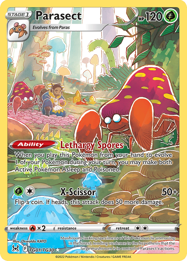 Parasect – Lost Origin Trainer Gallery